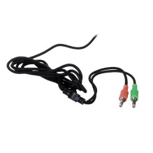 Esperanza EH118 ausinės / laisvų rankų įranga Laidinės su galvos juosta Skambučiai / muzika Juodos, Raudonos