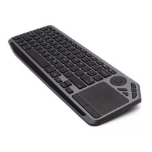 „Techly ICTB9801TB“ klaviatūra, universali, belaidė RF ir „Bluetooth“, QWERTY, JAV anglų, juoda