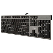 A4Tech KV-300H klaviatūra USB QWERTY juoda, pilka