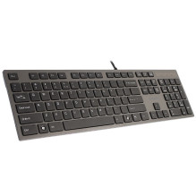 A4Tech KV-300H klaviatūra USB QWERTY juoda, pilka