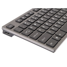 A4Tech KV-300H keyboard USB QWERTY Black, Grey A4Tech KV-300H keyboard USB QWERTY Black, Grey