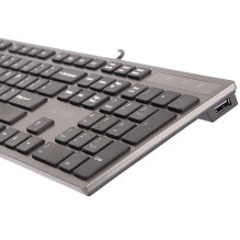 A4Tech KV-300H keyboard USB QWERTY Black, Grey A4Tech KV-300H keyboard USB QWERTY Black, Grey