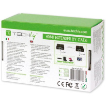 „Techly“ stiprintuvas HDMI „Full HD“ iki 60 m kabeliu, Cat. 6 / 6A / 7 IDATA EXT-E70