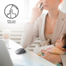 PELĖ LOGITECH M330 SILENT PLUS JUODA