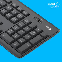 „Logitech MK295 Silent“ belaidis rinkinys