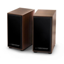 Esperanza 2.0 FOLK speaker set 2.0 channels 6 W Wood Esperanza 2.0 FOLK speaker set 2.0 channels 6 W Wood