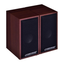 Esperanza 2.0 FOLK speaker set 2.0 channels 6 W Wood Esperanza 2.0 FOLK speaker set 2.0 channels 6 W Wood