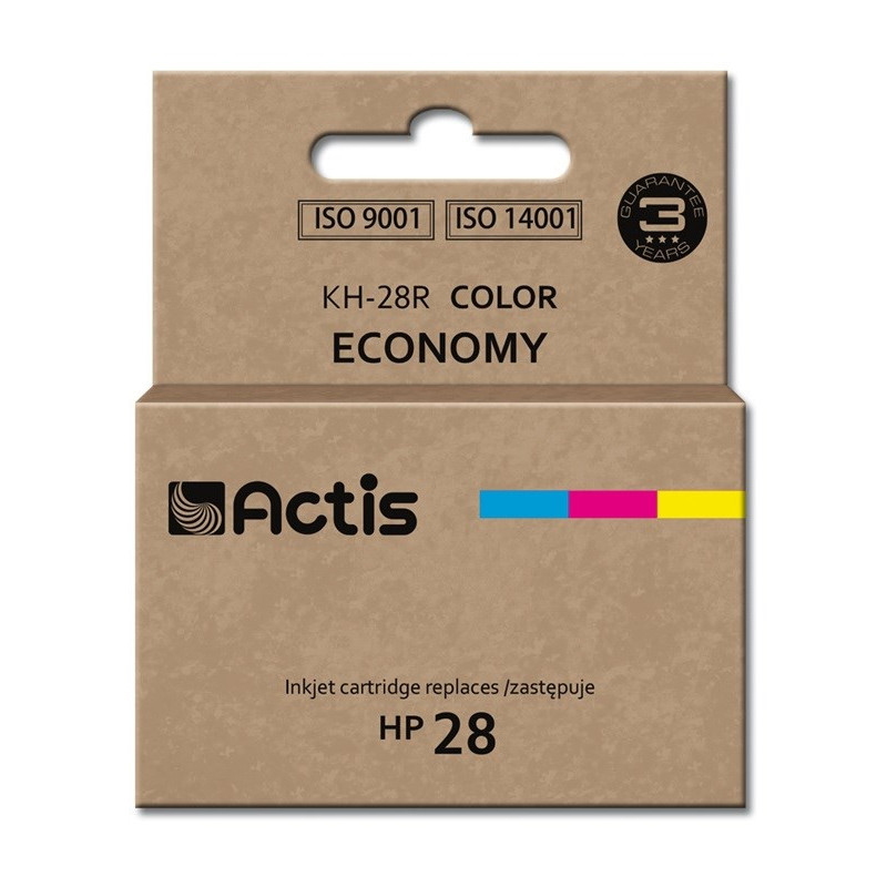 Actis KH-28R Ink (replacement HP 28 C8728A Standard 21 ml color: cyan, magenta, yellow)