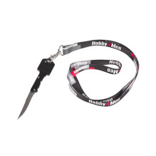 „Knife GUARD KNIFE“ sulankstomas peilis su raktu, juodas (YC-006-BL)