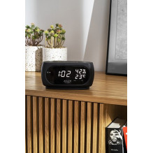 Adler AD 1186 alarm clock Digital alarm clock Black