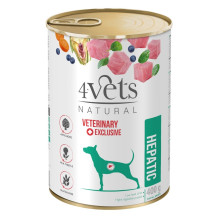 4VETS Natural Hepatic Dog - wet dog food - 400 g