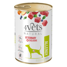 4VETS Natural Allergy Lamb Dog - šlapias šunų ėdalas - 400 g