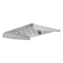Lanberg lentyna 19' stelažams, universali, 1U, AK-1008-S