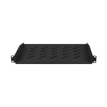 Lanberg AK-1008-B shelf for 19'' racks 450 / 600 / 800mm (1U, 483x315mm, load capacity up to 20kg) black Lanberg AK-1008-B shelf for 19'' racks 450 / 600 / 800mm (1U, 483x315mm, load capacity up to 20kg) black