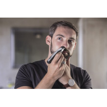 „Wahl“ kelioninis rinkinys „Deluxe“, juodas, nerūdijančio plieno „Wahl“ kelioninis rinkinys „Deluxe“, juodas, nerūdijančio plieno