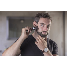 „Wahl“ kelioninis rinkinys „Deluxe“, juodas, nerūdijančio plieno „Wahl“ kelioninis rinkinys „Deluxe“, juodas, nerūdijančio plieno