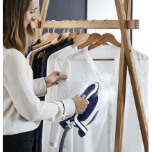 Tefal Pro Express Vision GV9812 3000 W 1,1 l „Durilium AirGlide“ automatinio valymo padas Mėlyna, balta