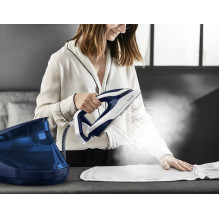 Tefal Pro Express Vision GV9812 3000 W 1,1 l „Durilium AirGlide“ automatinio valymo padas Mėlyna, balta