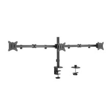 Gembird MA-D3-01 Adjustable desk 3-display mounting arm (rotate, tilt, swivel), 17"-27", up to 7 kg Gembird MA-D3-01 Adjustable desk 3-display mounting arm (rotate, tilt, swivel), 17"-27", up to 7 kg