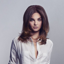 BaByliss Shape &amp; Smooth Straightening brush Warm Black 800 W 78.7" (2 m)