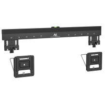 Maclean MC-481 Ultra Flat Slim TV Wall Mount Bracket Holder for 37-80" Flat Curved up to 75kg Max. VESA 600x400 Uni