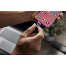 „Kingston Technology DataTraveler microDuo 3C“ USB atmintinė 64 GB USB A tipo / USB C tipo 3.2 Gen 1 (3.1 Gen 1) Violeti