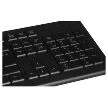 A4Tech KR-85 klaviatūra USB QWERTY (JAV anglų kalba), juoda