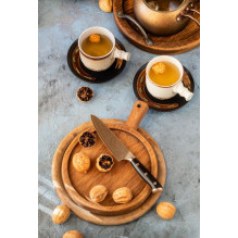 Kohersen Elegance juodmedžio medienos universalus peilis 12,7 cm