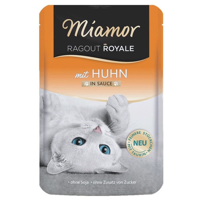 MIAMOR Ragout Royale Chicken in sauce - wet cat food - 100g