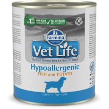 FARMINA Vet Life Canine Hypoallergenic Fish&amp;Potato - wet food for adult dogs 300 g