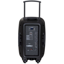 Blaupunkt PA12 nešiojama kolonėlė 650 W stereo nešiojama kolonėlė juoda