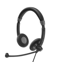 EPOS, SENNHEISER IMPACT SC 75 USB MS ausinės su laidiniu galvos lankeliu, jungiamumas / muzika, USB A tipo, juodos