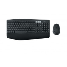 „Logitech MK850“ klaviatūra, belaidė radijo dažnio, „Bluetooth“, QWERTY, JAV, tarptautinė, juoda
