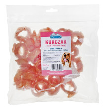 PETITTO Žuvies ir vištienos žiedai - šunų skanėstas - 500 g