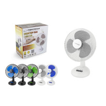 Esperanza EHF003WE, 12'' desk fan, White and Gray