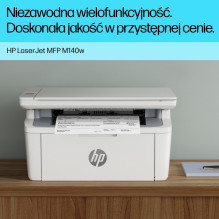 HP LaserJet MFP M140w Printer