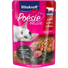 VITAKRAFT POESIE DELICE jautiena - šlapias kačių maistas - 85 g