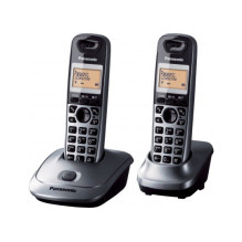 „Panasonic KX-TG2512“ DECT telefonas su pilku skambintojo ID