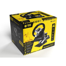 Tracer TRAJOY46524 Gaming Controller Black Steering wheel + Pedals PlayStation 4, Playstation 3