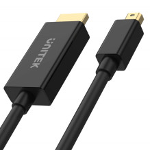 „Unitek V1152A“ adapteris „miniDP“ - „HDMI 4K 30Hz“ laidas, 2 m