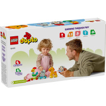 LEGO DUPLO 10412 Gyvūnų traukinys