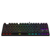Savio Tempest x2 RGB mechaninė klaviatūra, Outemu MĖLYNA Savio Tempest x2 RGB mechaninė klaviatūra, Outemu MĖLYNA