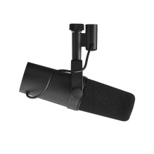 Shure SM7B mikrofonas, juodas, studijinis mikrofonas