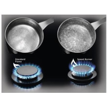 Įmontuojama dujinė viryklė „Electrolux EGS6436WW“ su balta spalva, 4 zonų