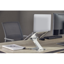 Gembird NBS-D1-03 laptop stand Silver 39.6 cm (15.6") Gembird NBS-D1-03 laptop stand Silver 39.6 cm (15.6")