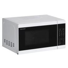 Sharp YC-MG02E-W microwave Countertop 20 L 800 W Blue, White