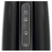 Bosch TWK3P423 elektrinis virdulys 1,7 l 2400 W juodas Bosch TWK3P423 elektrinis virdulys 1,7 l 2400 W juodas