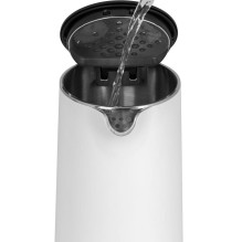 Stainless Steel Kettle White 1.5 l Salt &amp; Pepper Concept RK3300