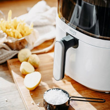 Camry CR 6313 Airfryer 12 programų 5 litrai sidabrinė