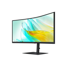 „Samsung S65UC“ kompiuterio monitorius 86,4 cm (34") 3440 x 1440 pikselių itin platus „Quad HD“ LCD juodas